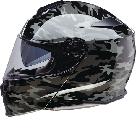 Solaris 2.0 Modular Helmet - Camo - Black/Gray - Medium