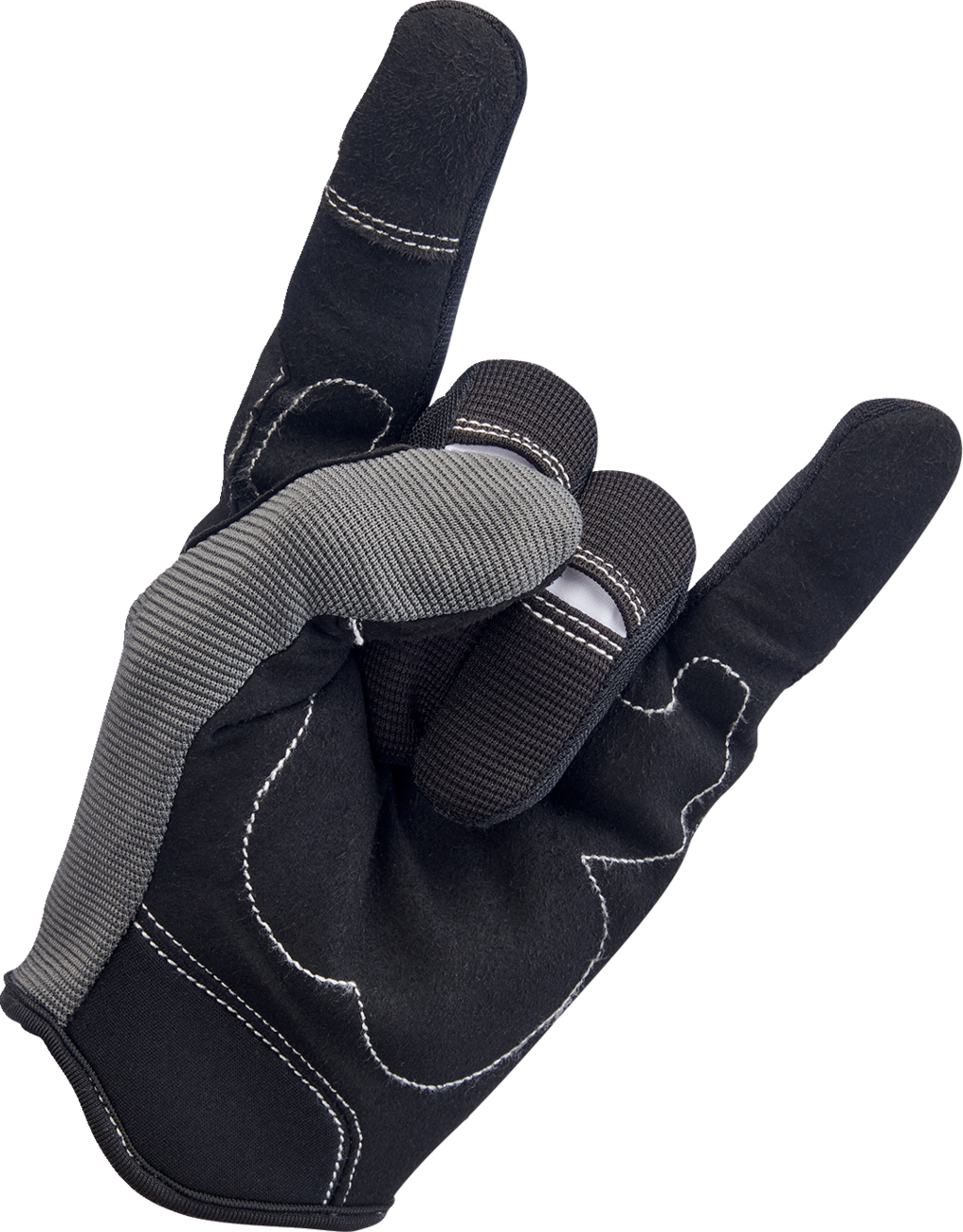 Moto Gloves - Gray/Black - 2XL