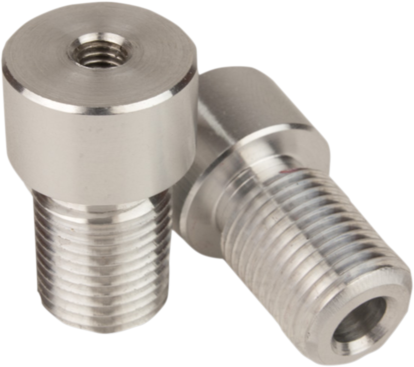 Adapter - Mirror - Handlebar End - Silver - Halo