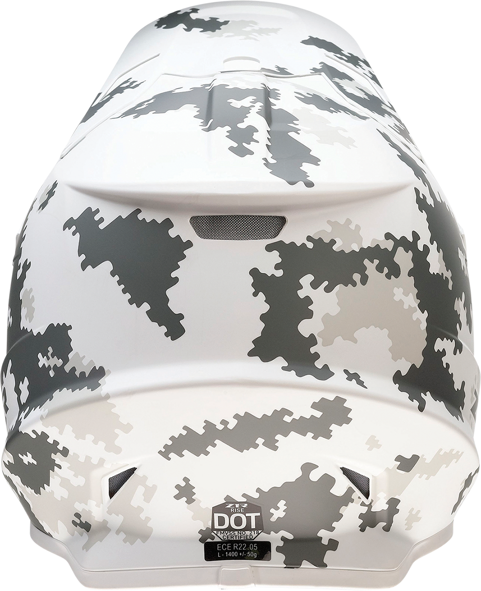 Rise Helmet - Snow Camo - White/Gray - 4XL