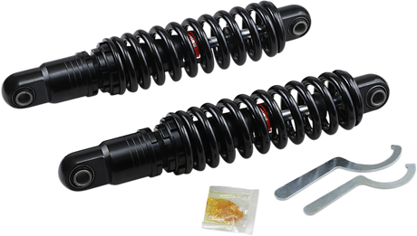 Premium Ride-Height Adjustable Shocks - Black - Heavy Duty - 13\" 1991 - 2017