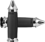 Grips - Custom Contour - Spike - Indian - Chrome 2018 - 2023