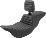 Tour Step-Up Seat - Rider Backrest - Tuck-n-Roll - FL \'08-\'23 2008 - 2023
