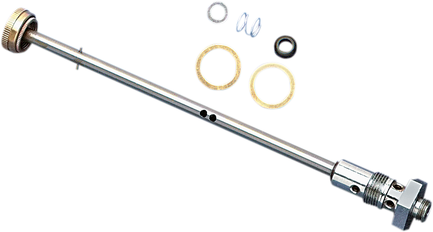 Gas Valve Shut-Off Rod Kit - Chrome 1940 - 1965