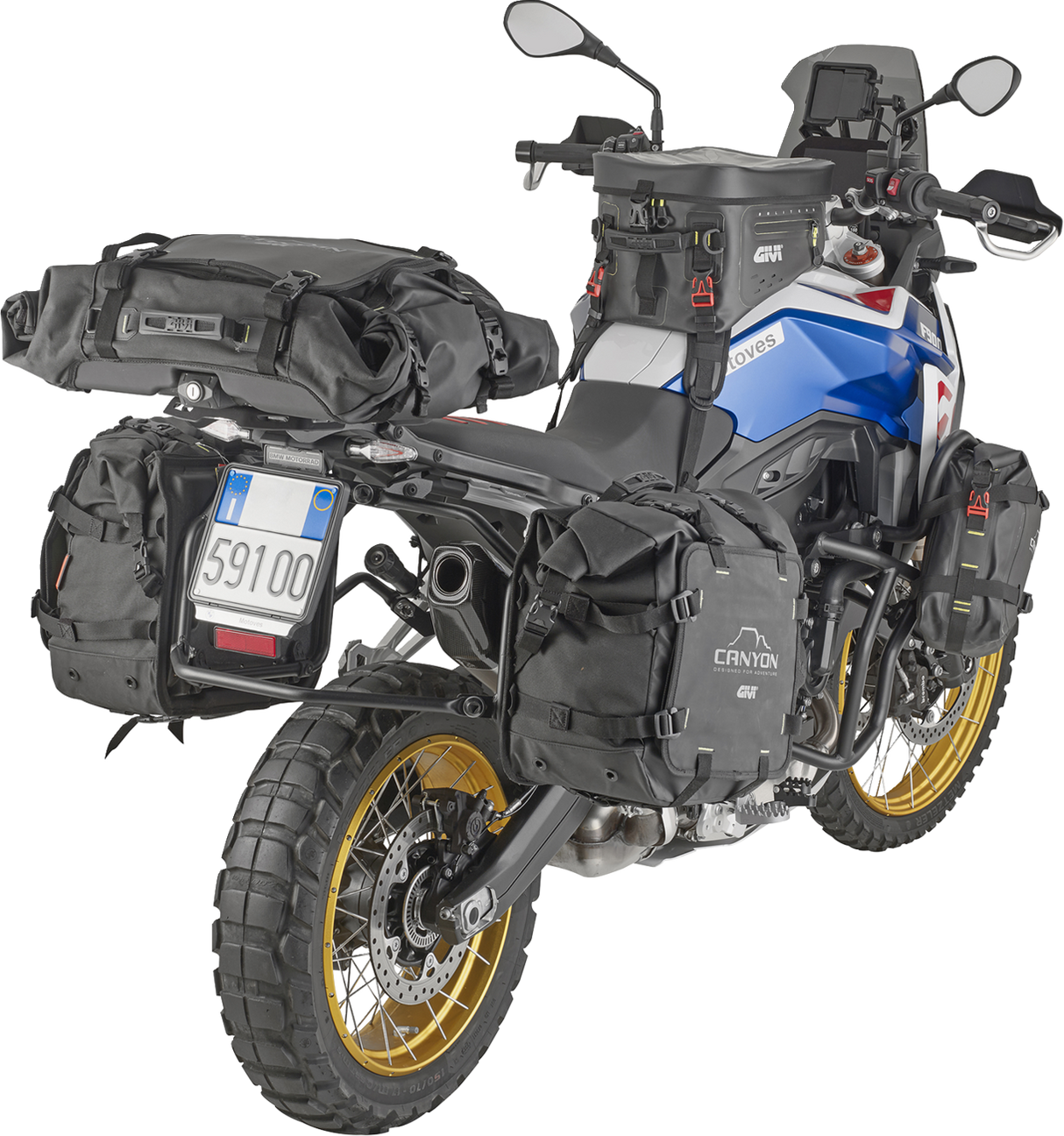 Side Rack Pannier Holder - Monokey - BMW F900GS