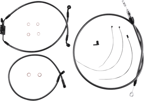 KARBONFIBR Designer Handlebar Installation Kit - 8\" - FXLR/FXFB/S 2018 - 2024