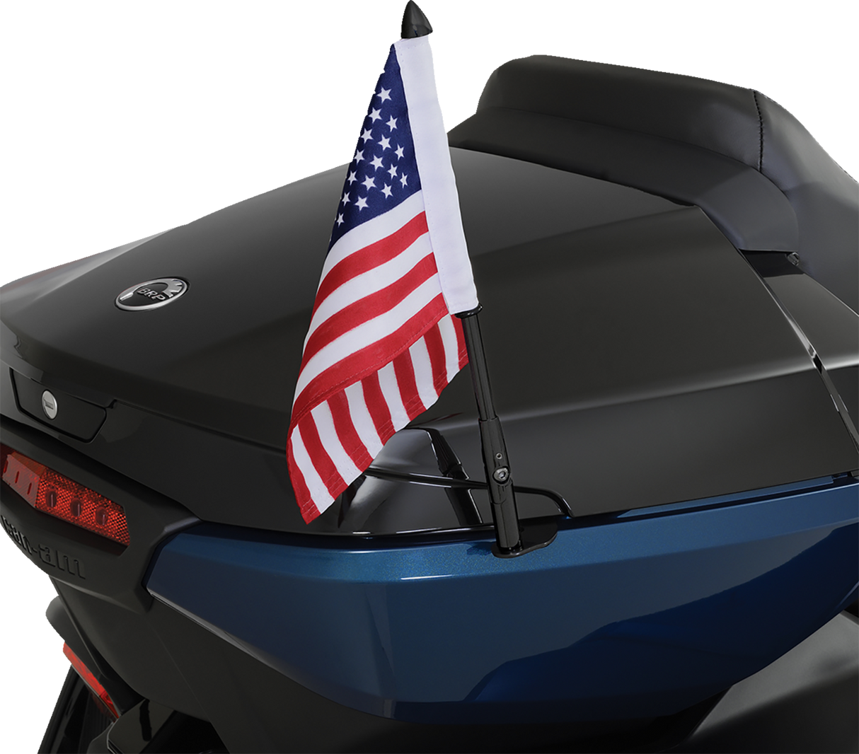 Folding Flag Pole - Right - Black - Can-Am RT/F3 2017 - 2024