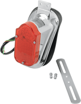 Tombstone Taillight/License Plate Mount - Top Tag - Red Lens