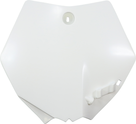 Front Number Plate - White 2009 - 2015