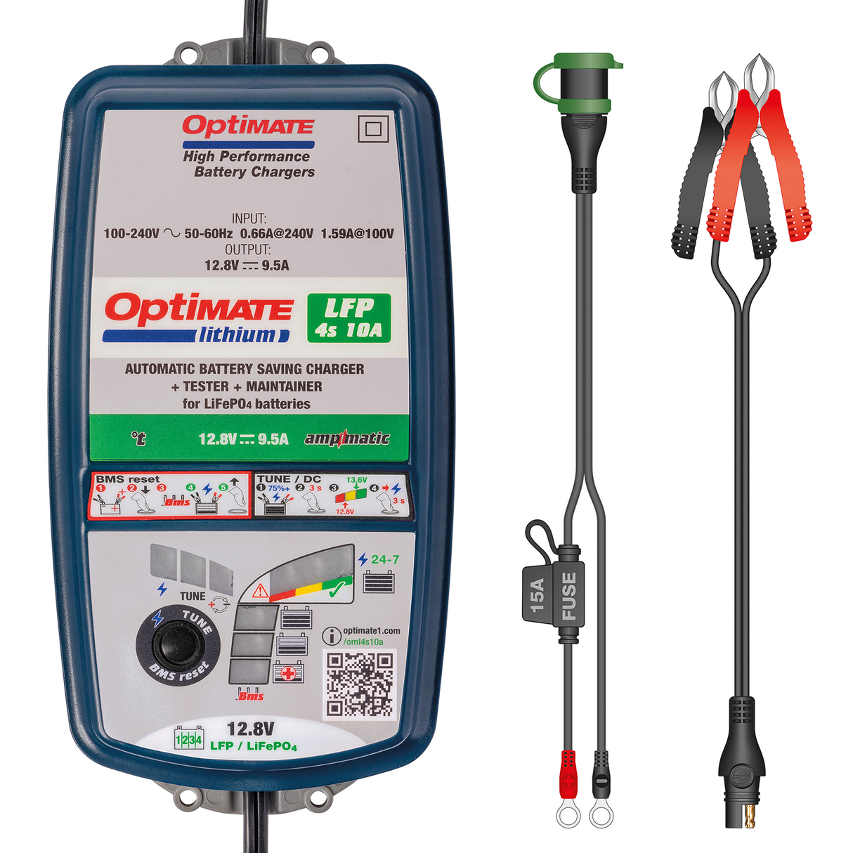 Optimate™ Battery Charger - Lithium