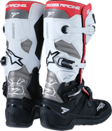 Tech 7 Boots - Black/White/Red - US 9