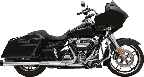 DNT Megaphone Muffler - Chrome/Chrome 2017 - 2019