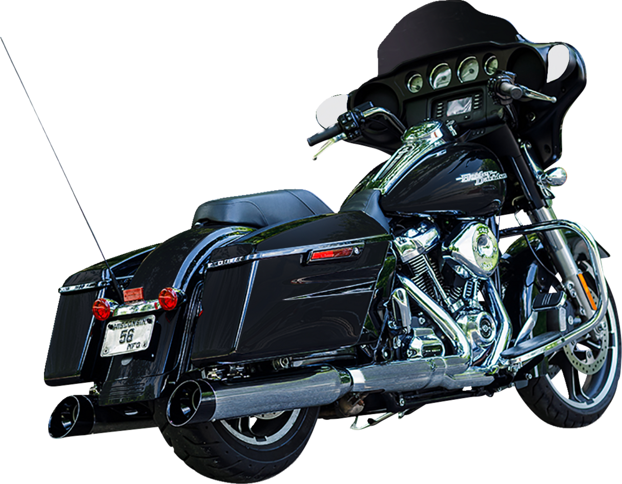 4-1/2\" Chrome MK45 Cutlass Performance Mufflers 2017 - 2022