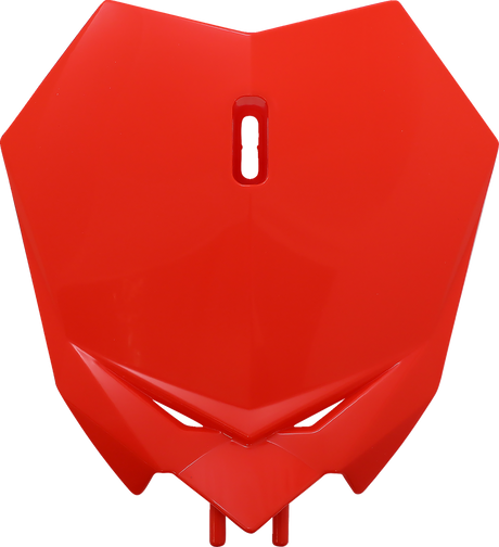 Front Number Plate - Red 2021 - 2023