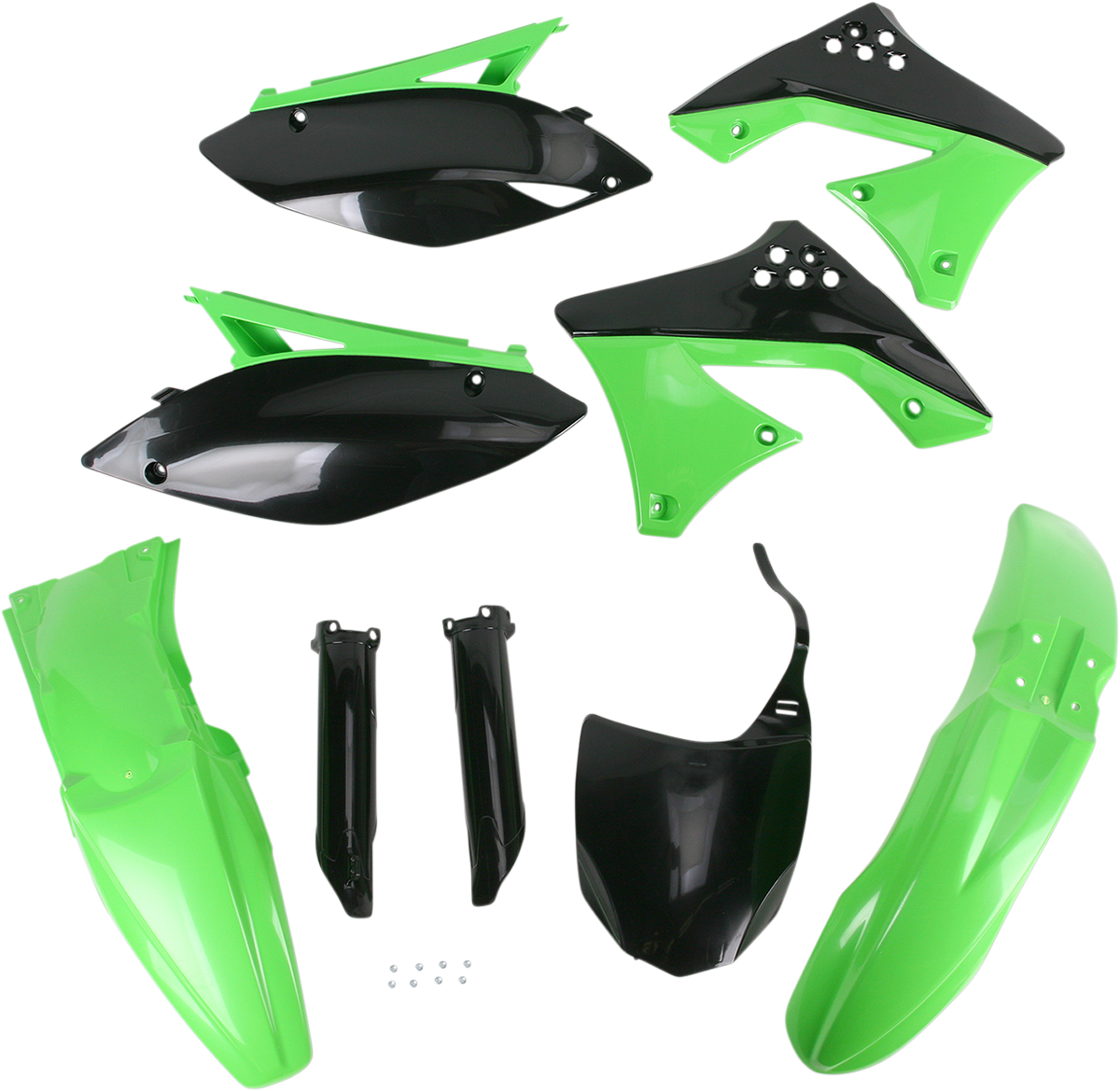 Full Replacement Body Kit - OEM Green/Black 2009 - 2012