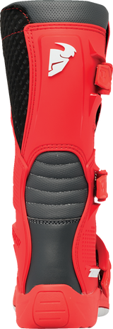 Youth Blitz XR Boots - Red/Charcoal - Size 2