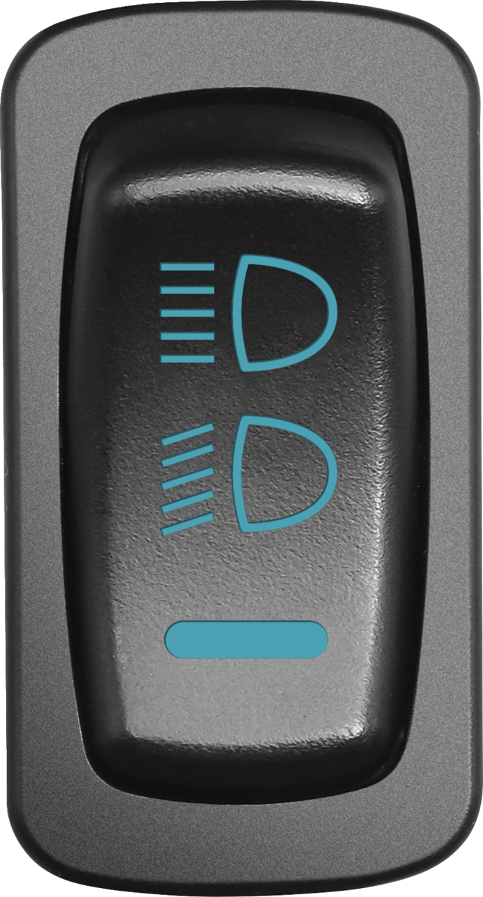 Headlight Switch - Blue - Polaris