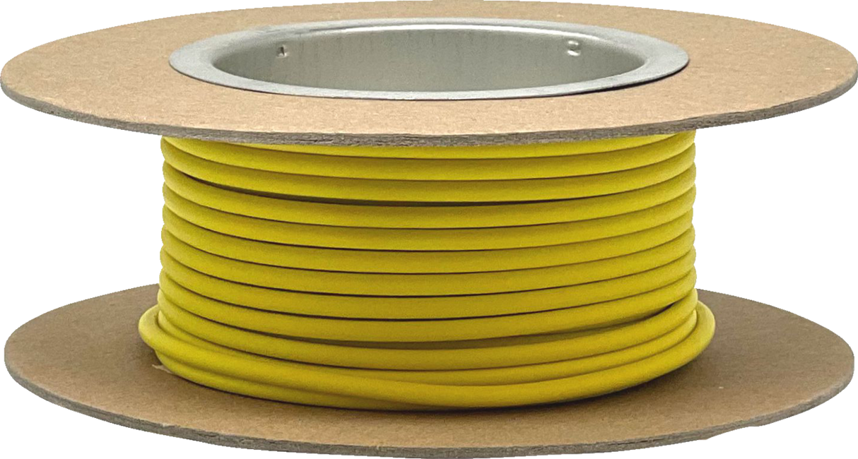 25\' GXL Wire Spool - 12 Gauge - Yellow