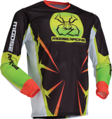 Youth Agroid Mesh Jersey - Hi-Viz/Black - 2XL