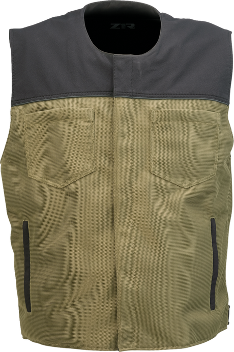 Mesh Vest - Olive - Small