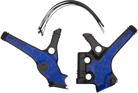 X-Grip Frame Guards - Black/Blue - YZ 85 2018 - 2021