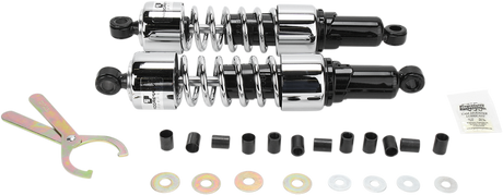 Shocks - 412 Cruiser Series - Chrome - 14.25\" - Standard 1970 - 1996