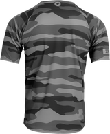 Assist Short-Sleeve Jersey - Camo Dark Gray - XS