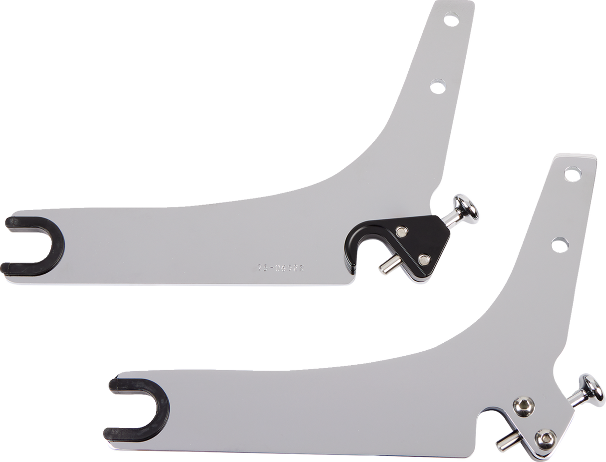 Backrest Kit - 14\" - Chrome - FLHC/S 2018 - 2020