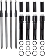 Quickee Pushrod Kit with Gloss Black Covers - M8 2017 - 2020