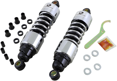 412 Series Shock - 11.5\" - Standard - Chrome - FLH/T 2006 - 2024