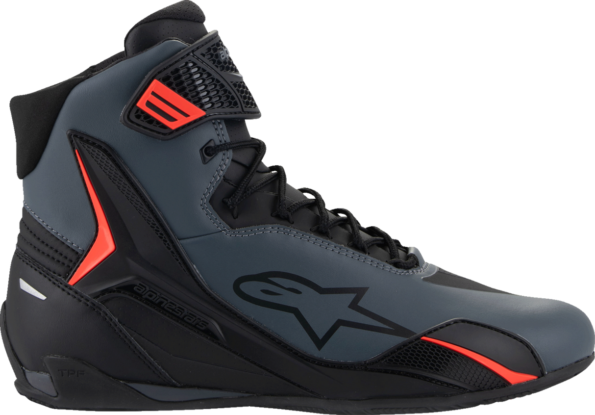 Faster-4 Shoes - Black/Gray/Red - US 8.5