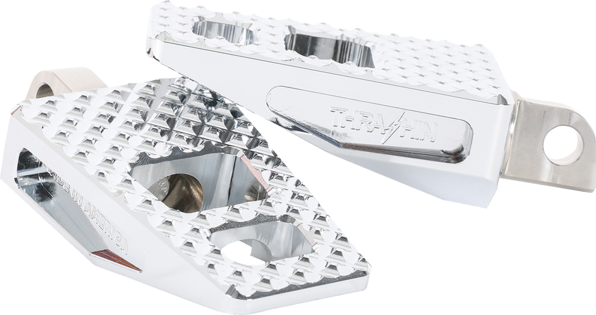 P-54 Footpegs - Front/Rear - Chrome