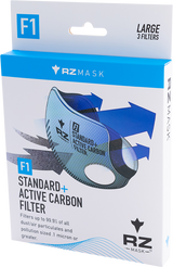 F1 Mask Filter - Carbon - 3PK - Medium