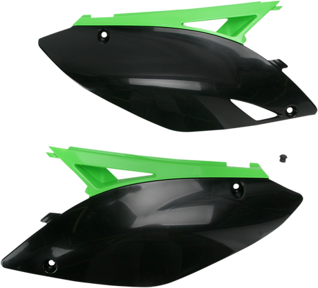 Side Panels - Black/Green 2009 - 2012