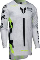 Youth SPORTMODE Riot Jersey - White/Acid - Large