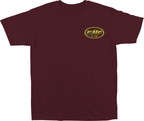 Golden Stay T-Shirt - Maroon - XL