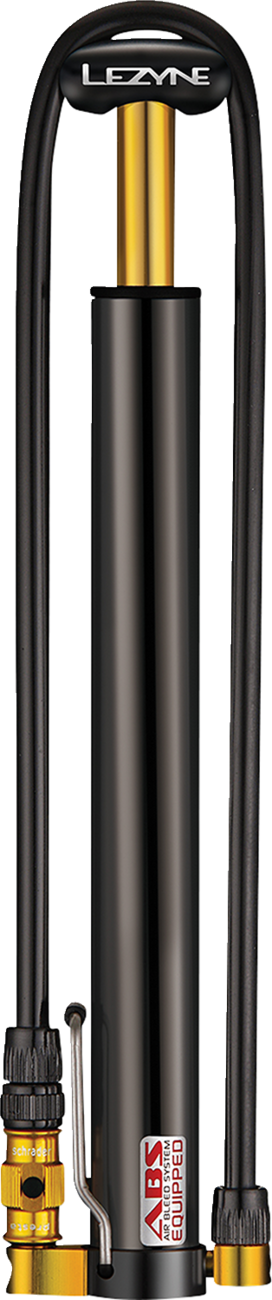 Micro Floor Pump - High-Velocity - Gloss Black