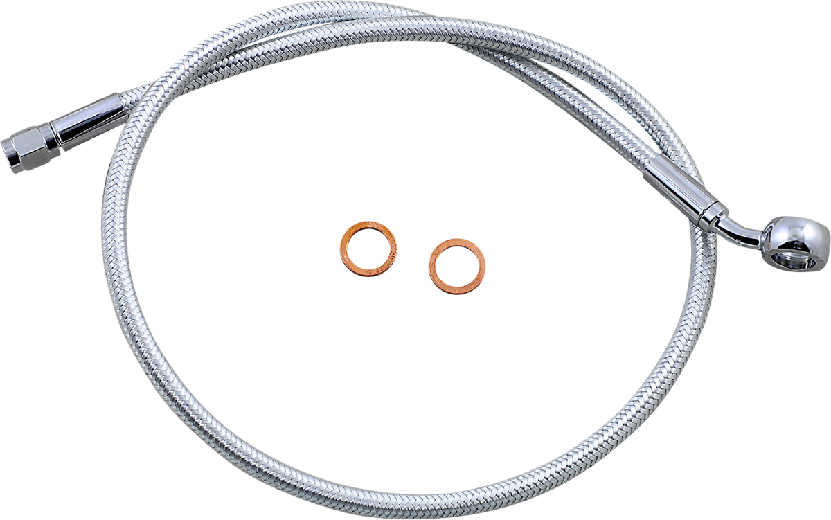 Brake Line - 12mm-35° - 30\" - Sterling Chromite II