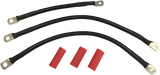 Black Battery Cable Set - \'93-\'08 FL 1999 - 2008