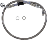 Brake Line - +2\" - Stainless Steel - \'18-\'21 Softail 2018 - 2023