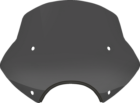 Speed Demon Sportshields - 13\" - 9\" Headlight Cutout - Dark Black Smoke