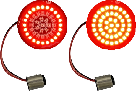 LED Rear Turn Signal Insert - Red - 1157 2007 - 2024