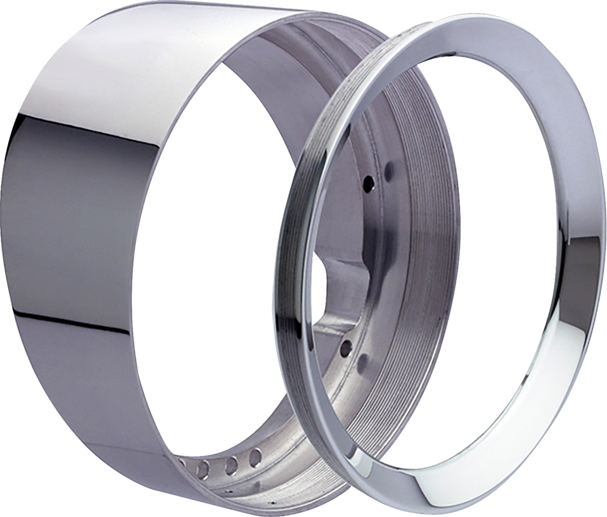 Headlight Bezel - 10\" - Bradley - Chrome 1995 - 2024