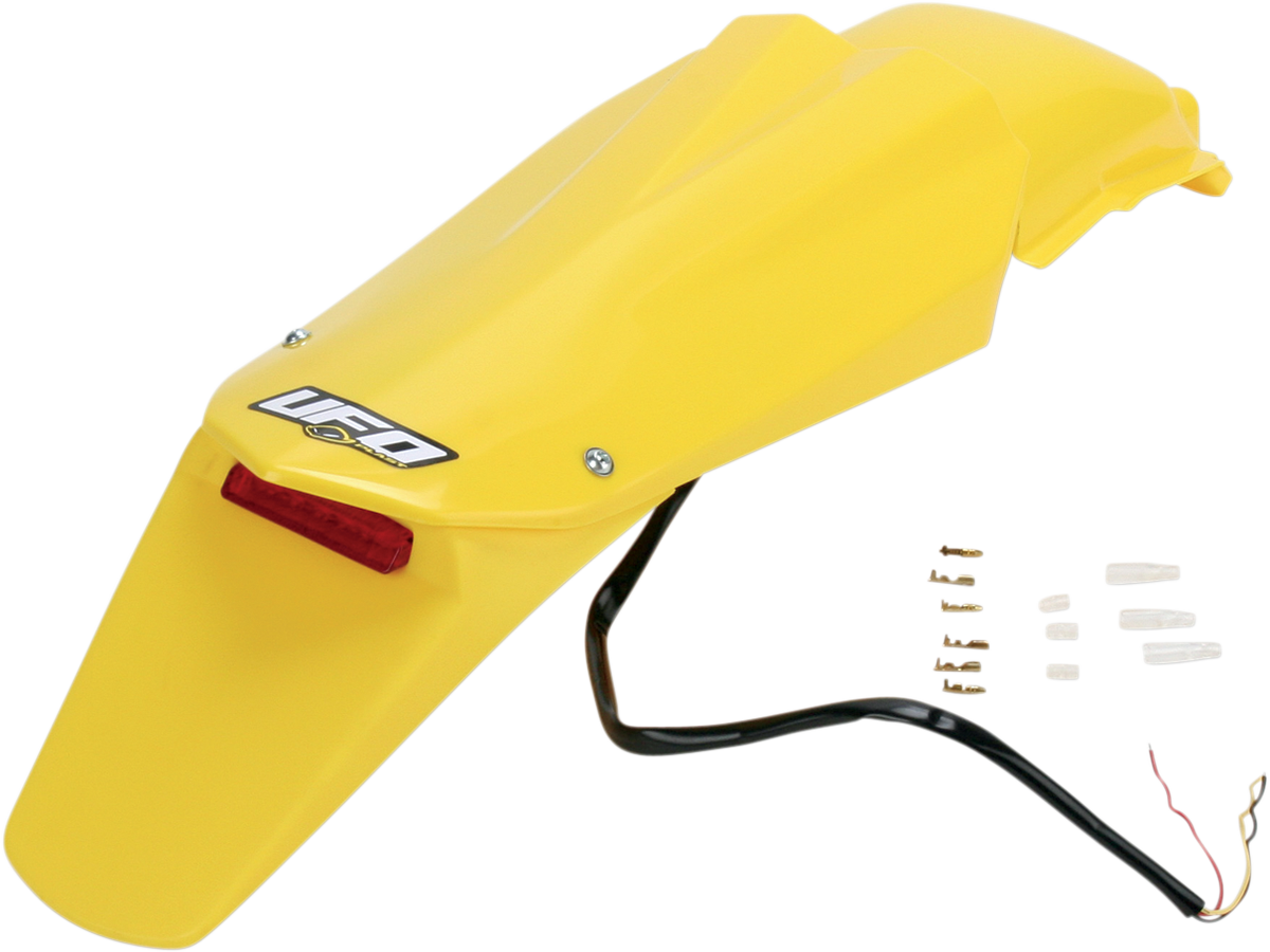 Enduro Rear Fender - W/Light - Yellow 2005 - 2013