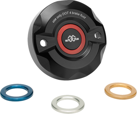 Reservoir Cover - Brake - Front - Black 2012 - 2024