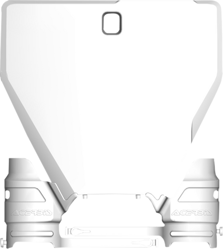 Raptor Number Plate - \'20 White 2019 - 2022