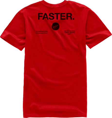 Faster T-Shirt - Red - Medium