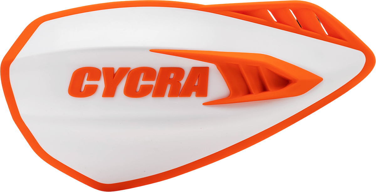Handguards - Cyclone - White/Orange