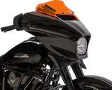 Kolor Flare™ Windshield - 6-1/2\" - Orange Ice - FLHX 2023 - 2025