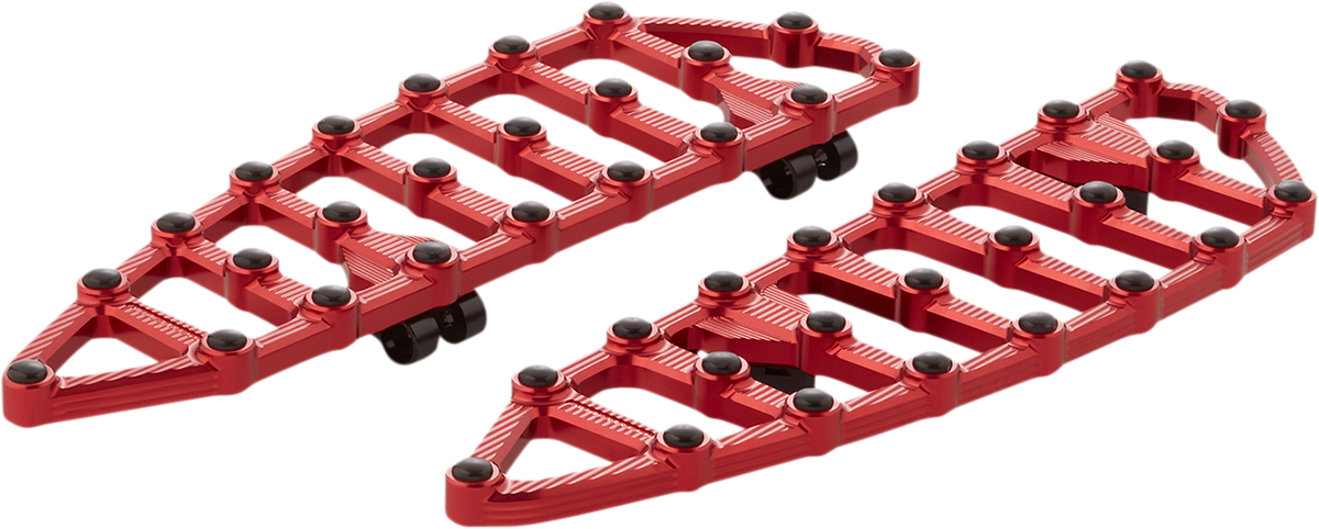 MX Driver Floorboards - Red 2018 - 2020